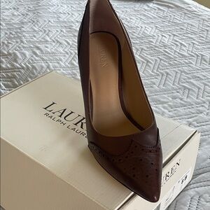 Lauren Ralph Lauren Dark Brown Heels
